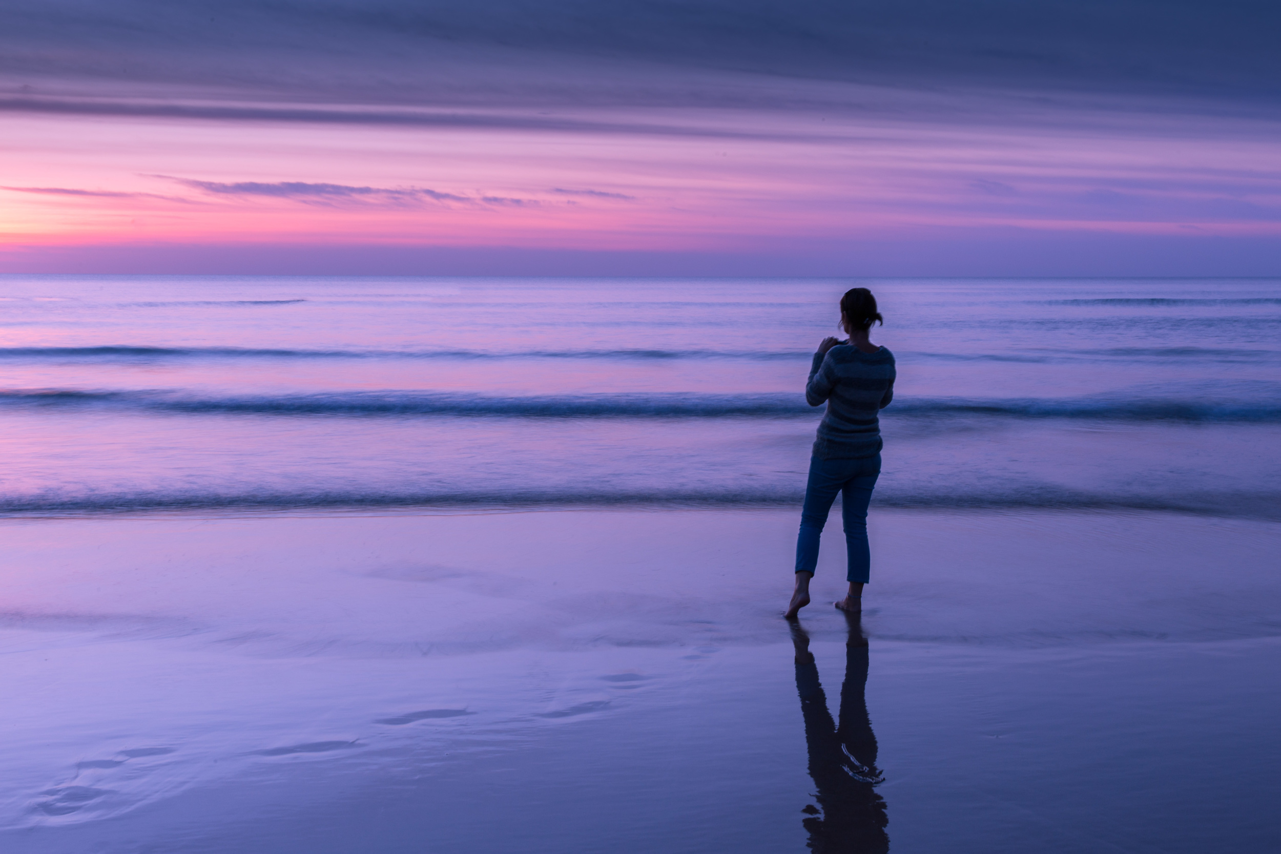 Looking to the sea