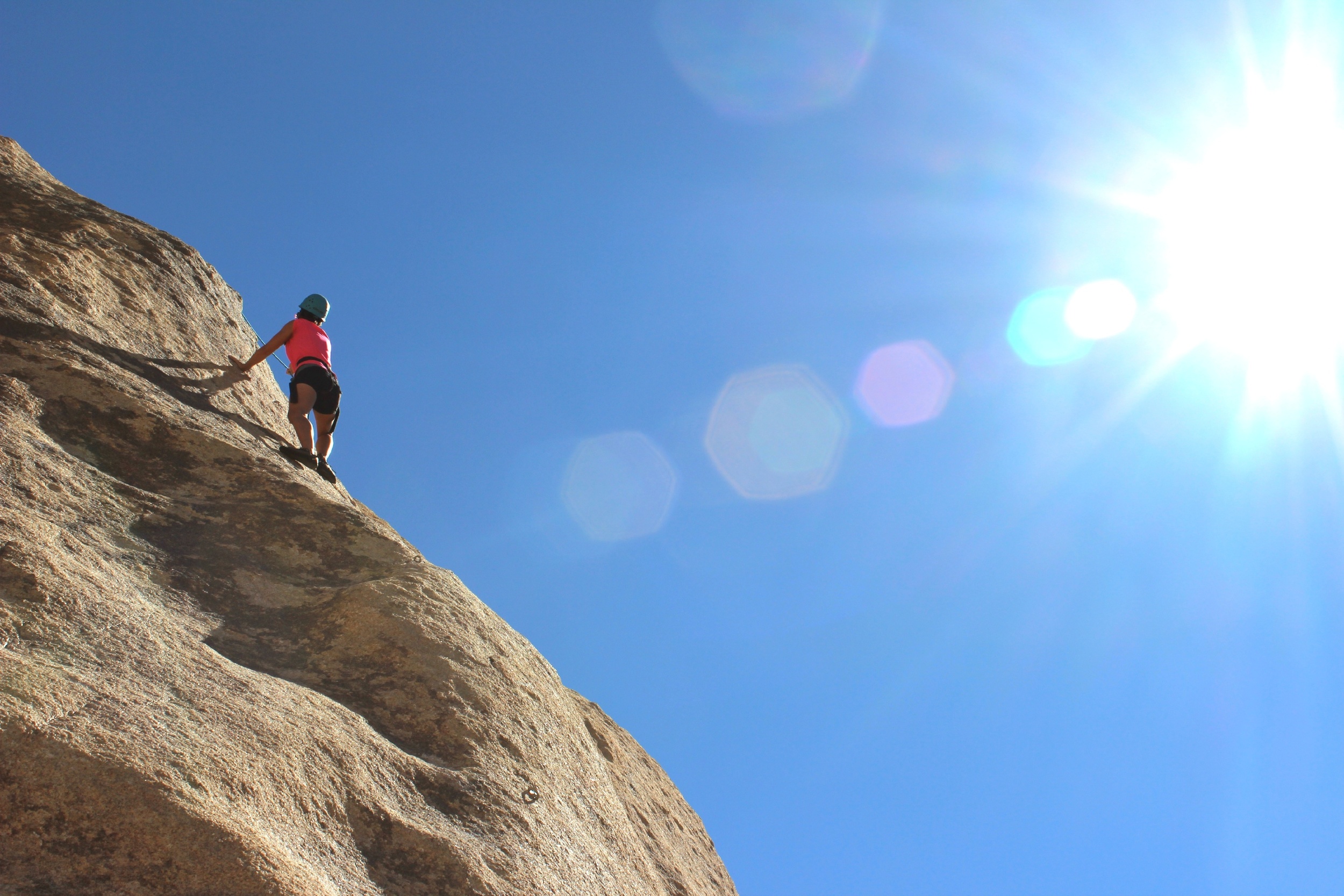 Rock climber female
